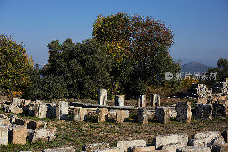 Lagina Hecate神庙Mugla，土耳其